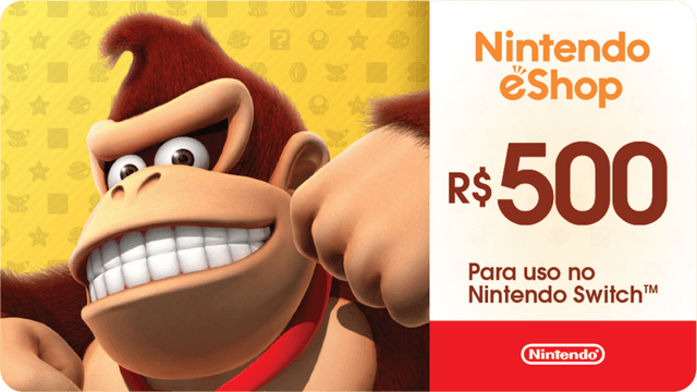 Brazil Nintendo 500BRL DDP