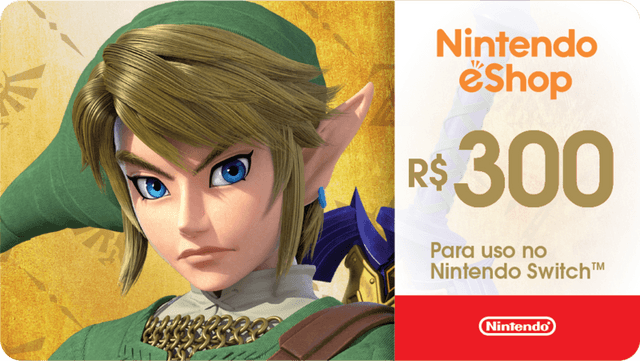 Brazil Nintendo Cash Brazil DDP BRL300