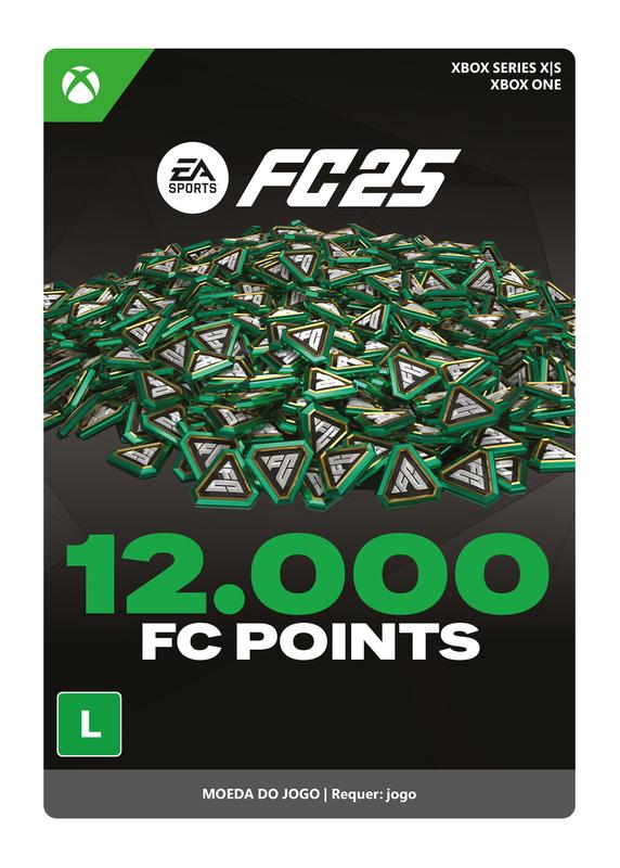 Brazil C2C XBOX EA FC 25 - 12000 POINTS BRL534,90