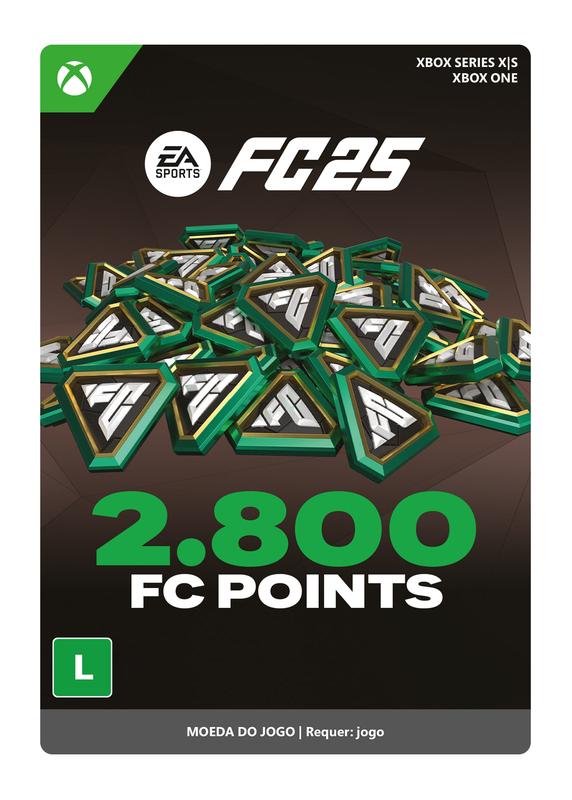 Brazil C2C XBOX EA FC 25 - 2800 POINTS BRL 134,90