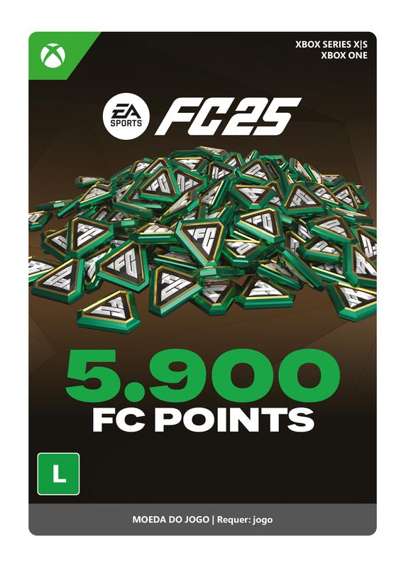 Brazil C2C XBOX EA FC 25 - 5900 POINTS BRL269,90